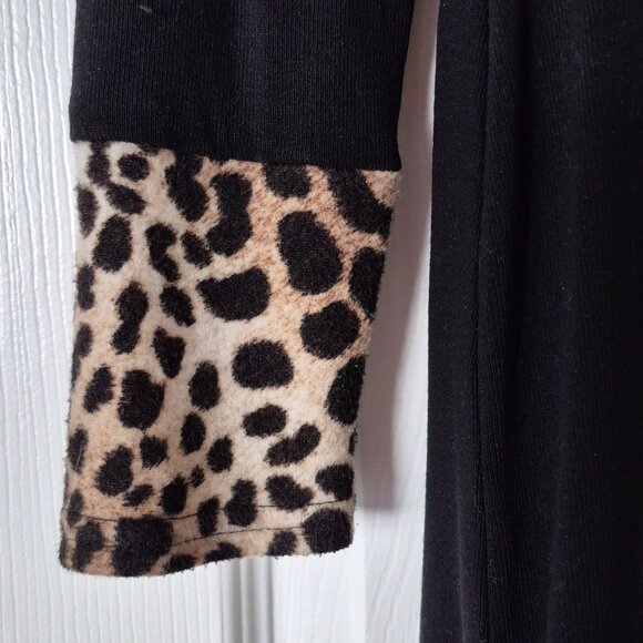Joseph Ribkoff Leopard Sweater Dress - Picture 6 of 6